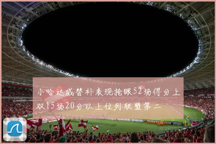 小哈达威替补表现抢眼52场得分上双15场20分以上位列联盟第二